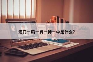 澳门一码一肖一特一中是什么?